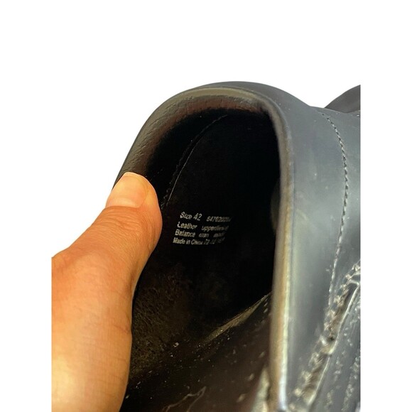 DANSKO Sonja Black Cabrio Leather Clogs Slip-on Open Back Shoes Mules 42/11.5-12 - Picture 7 of 10